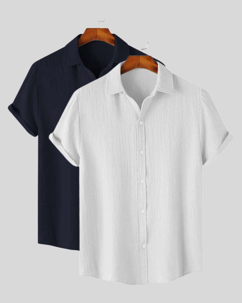 Oceanlight Duo – Textured Shirts