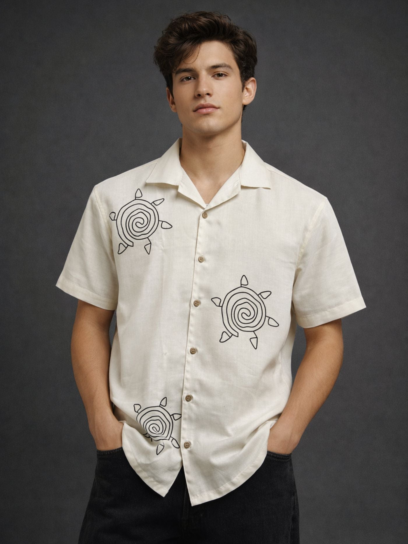 Sahara Spiral Resort Shirt
