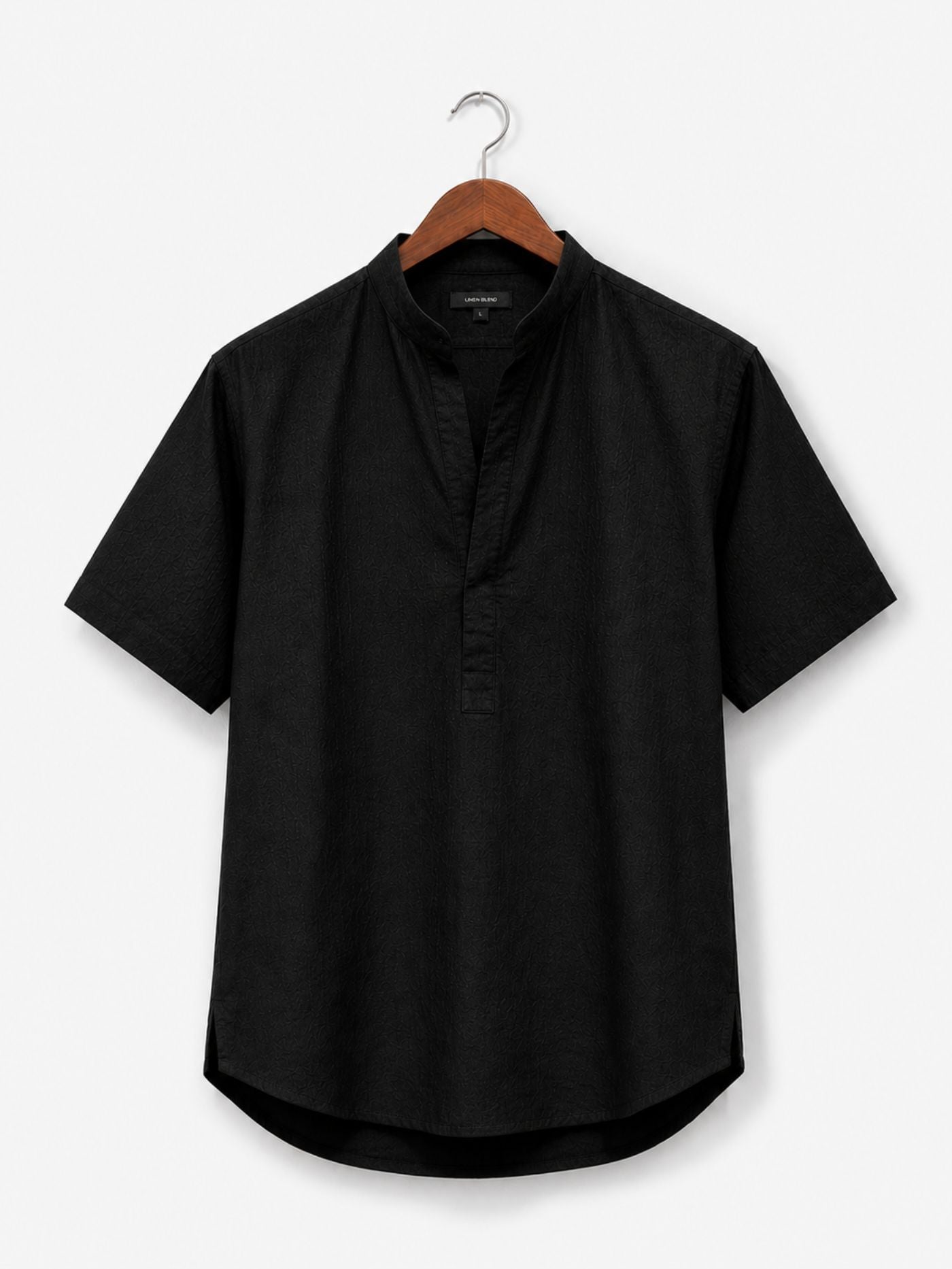 The Monarch Premium Kurta Shirt – Noir Black