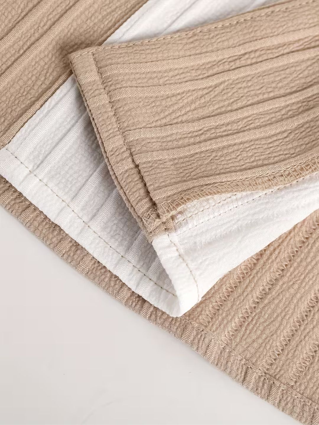 Coastal Beige Casual Co-Ord Set