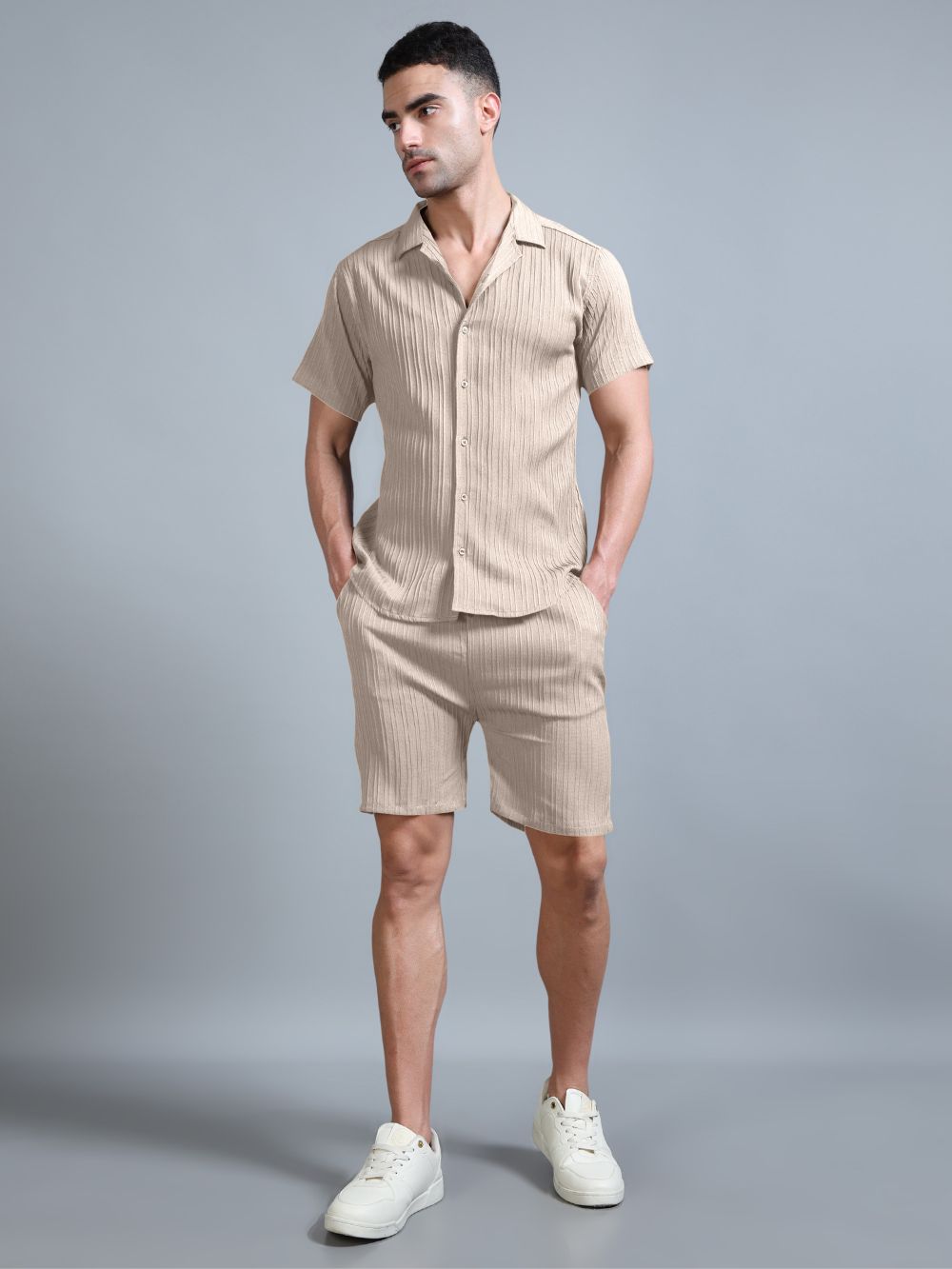 Front view Sahara Mist co-ord set