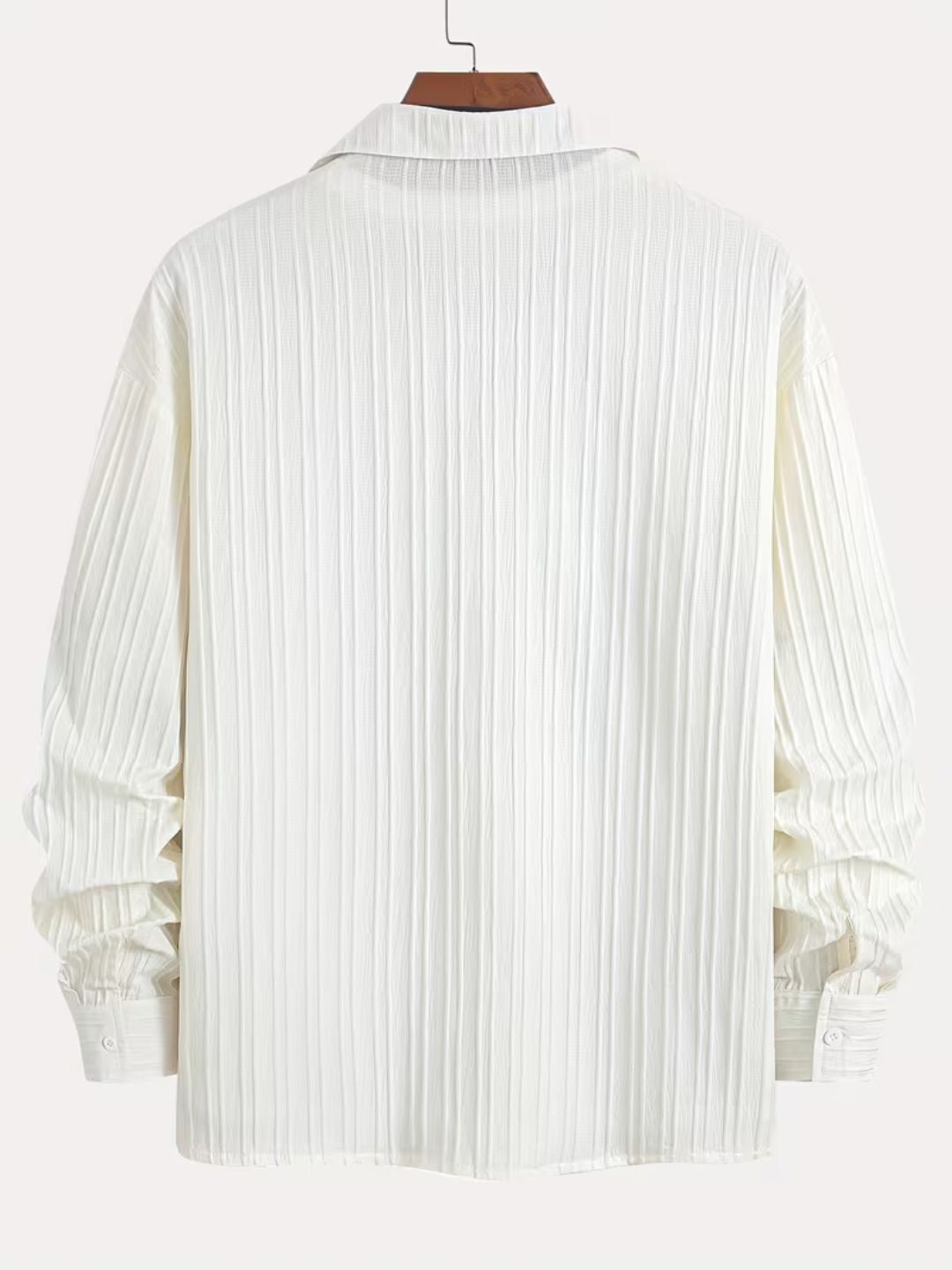 Verona Stripe Pleated Shirt