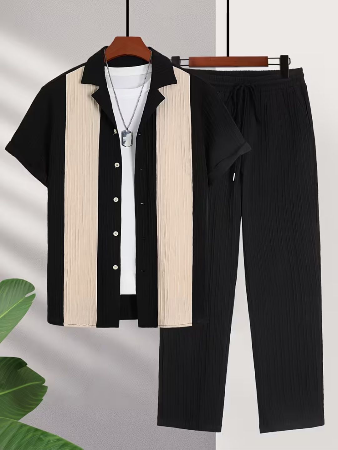 Monaco Black Co-Ord Set
