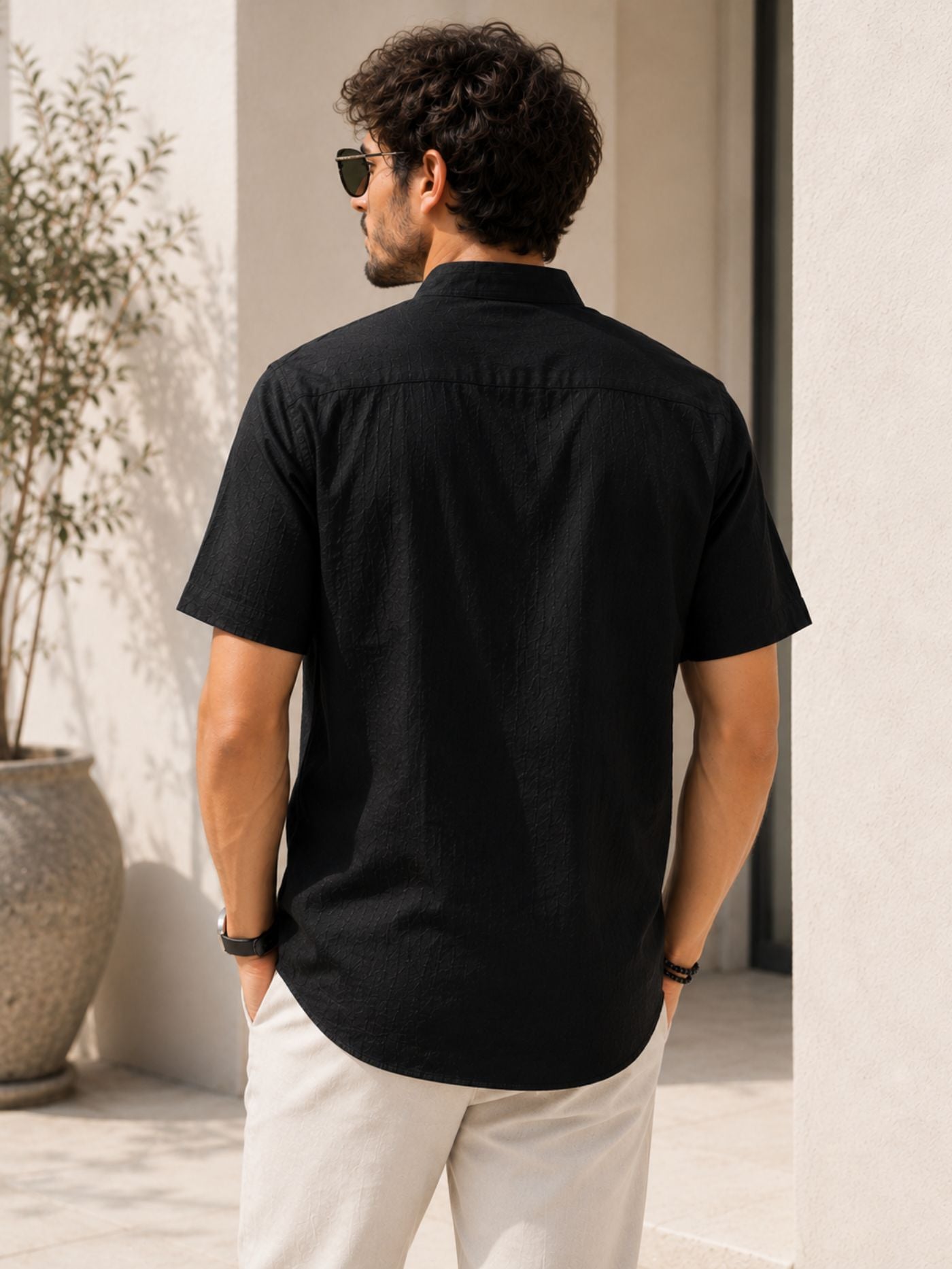 The Monarch Premium Kurta Shirt Back View