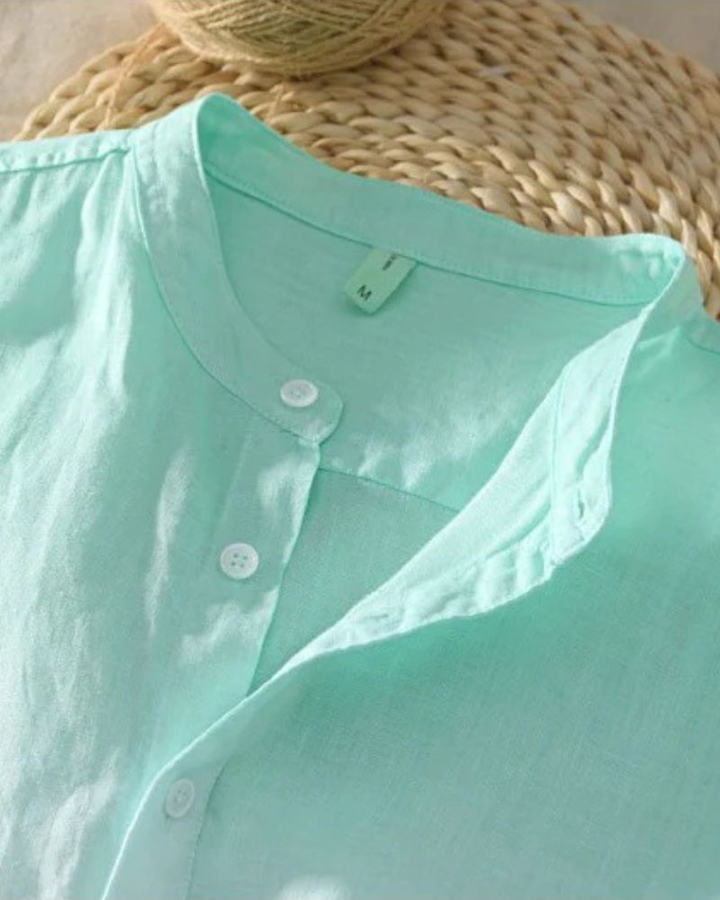 Mint Green Ombre Shirt- Funky Babaji