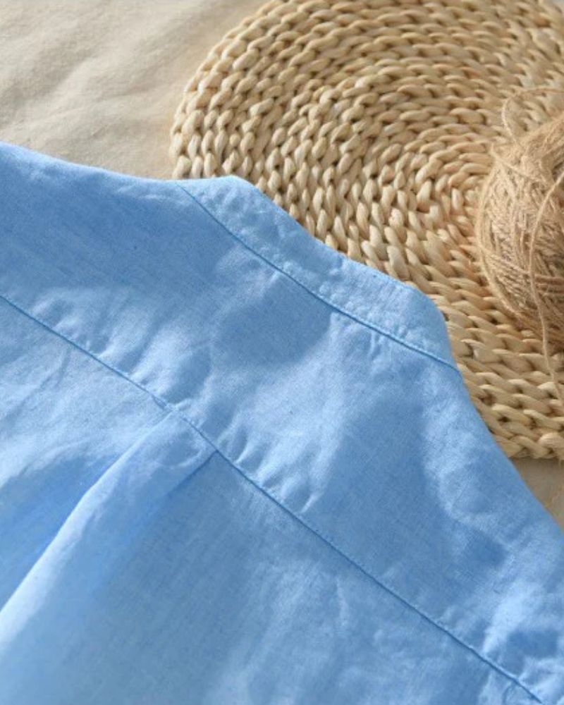 Sky Blue Ombre Shirt-Funky Babaji