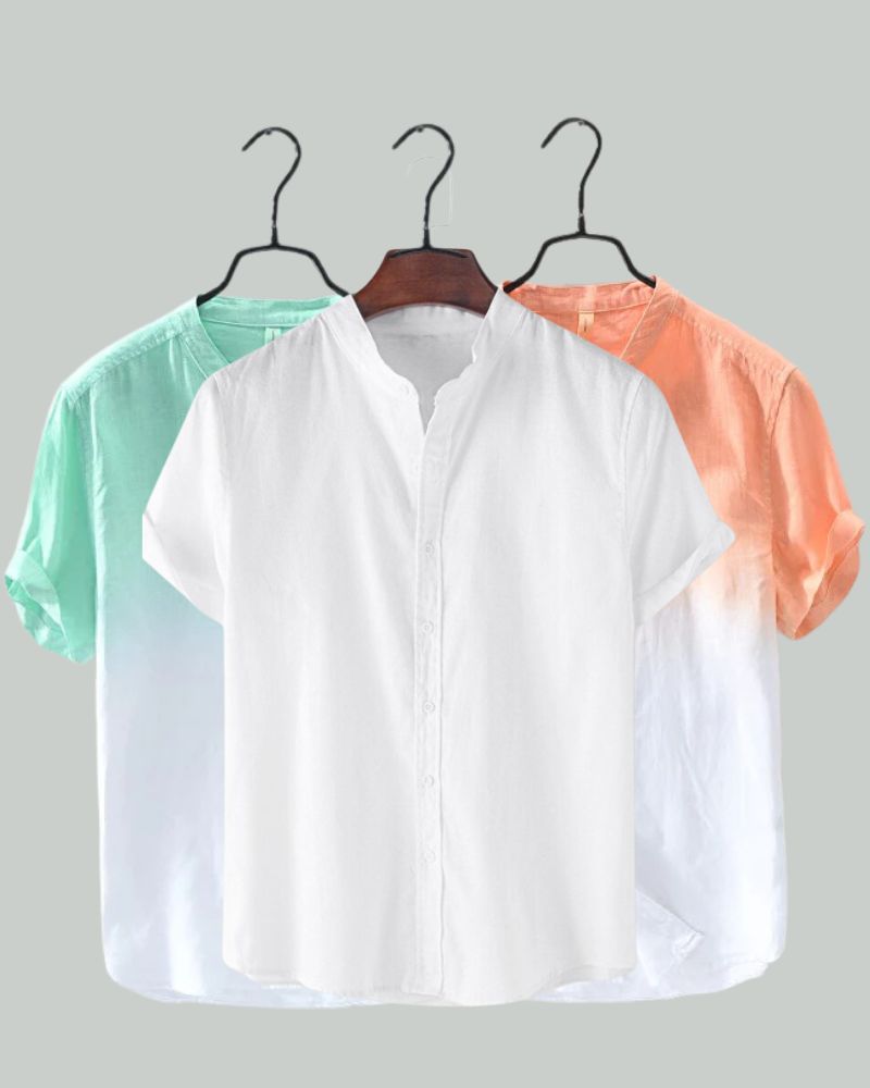 Pack of 3 Triranga Elegance Shirt Combo