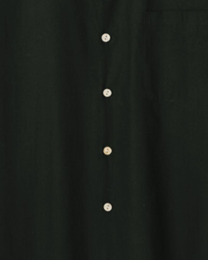 Classic Black Magic Cotton Shirt