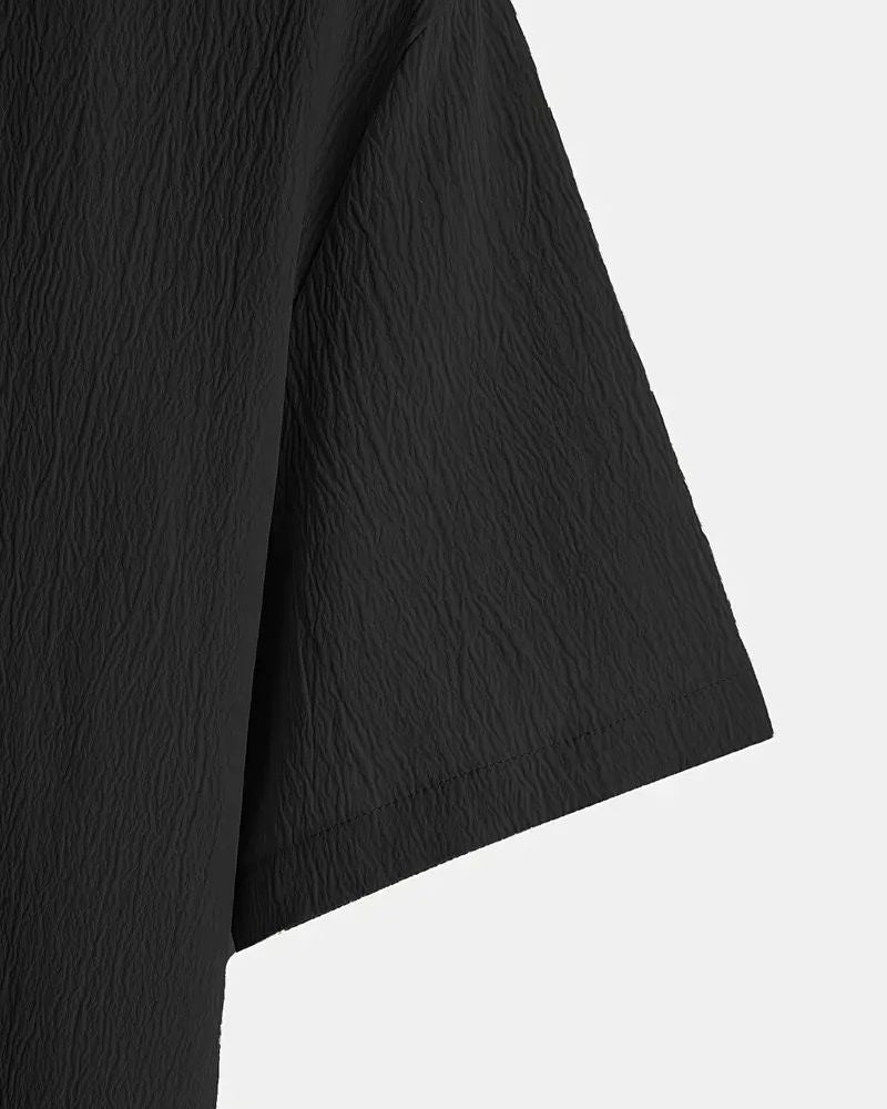 Men’s Black Plain Shirt