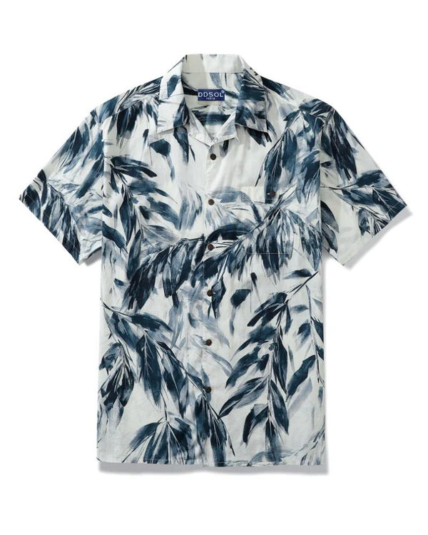 Botanical Print Soft Cotton Shirt