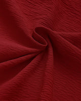 Men’s maroon shirt with textured pattern