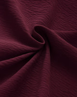 Classic Wine Textured Shirt
