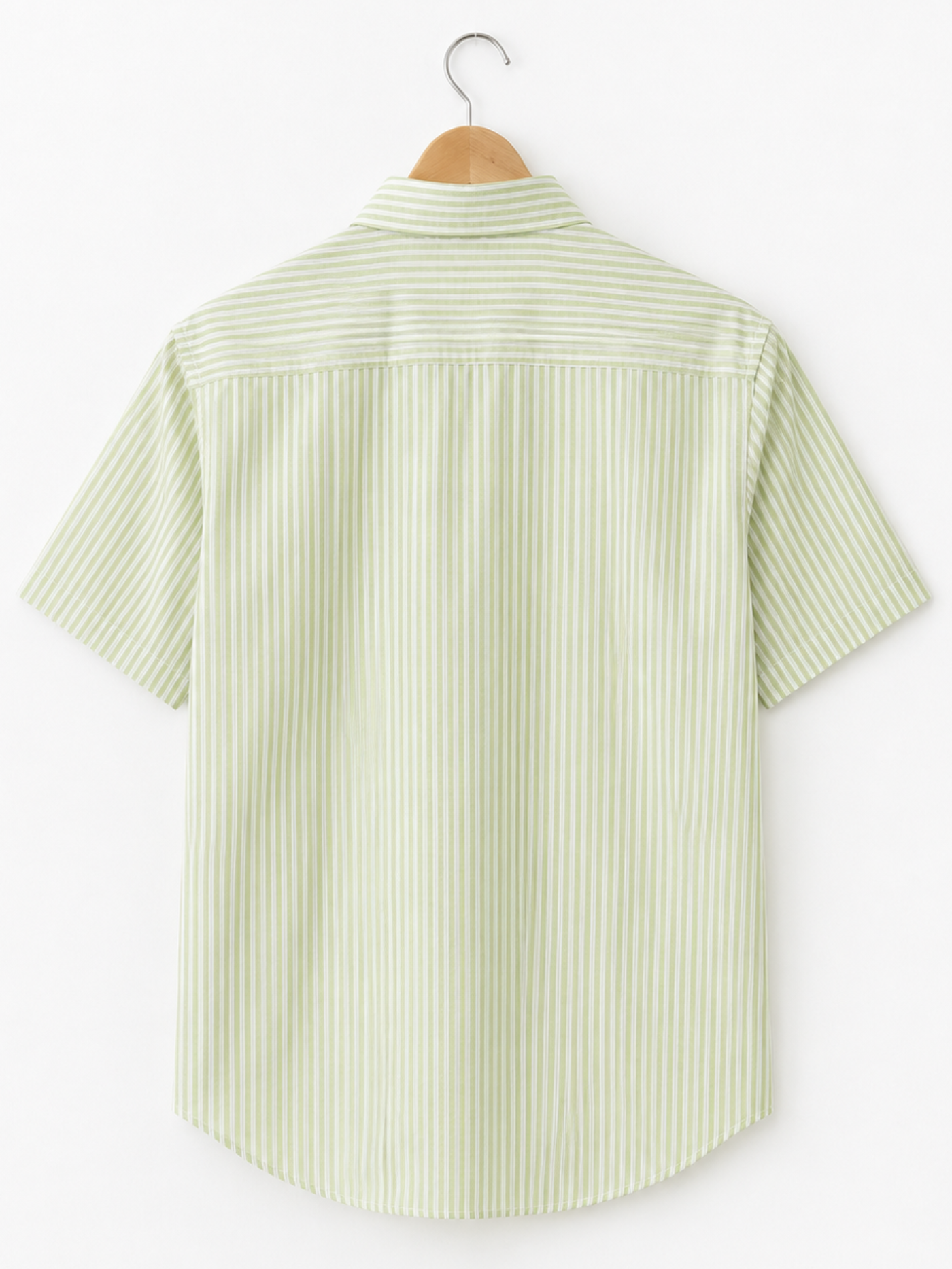 Pistachio Pinstripe Casual Shirt