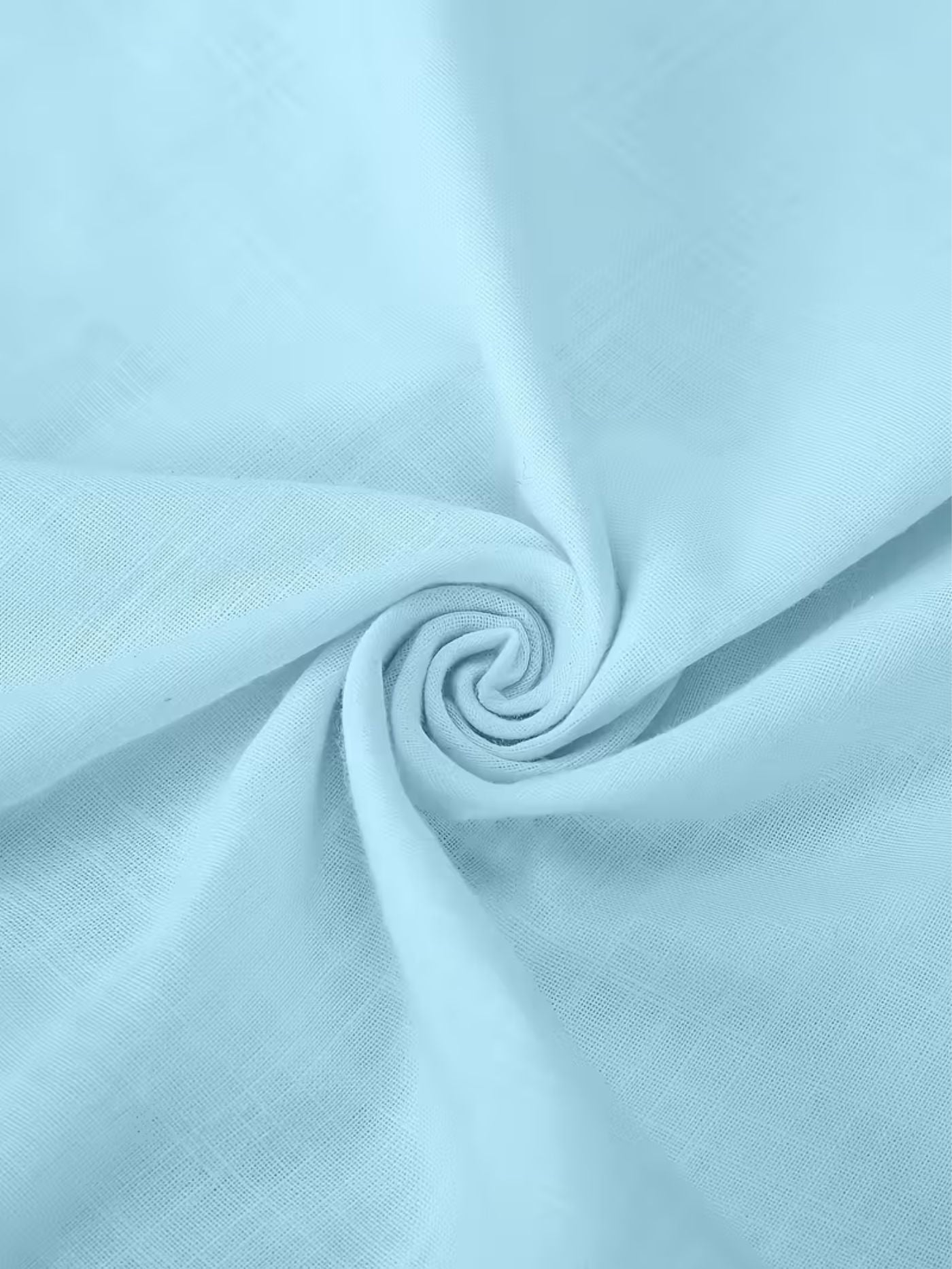 Breathable engineered fabric texture blue shirt