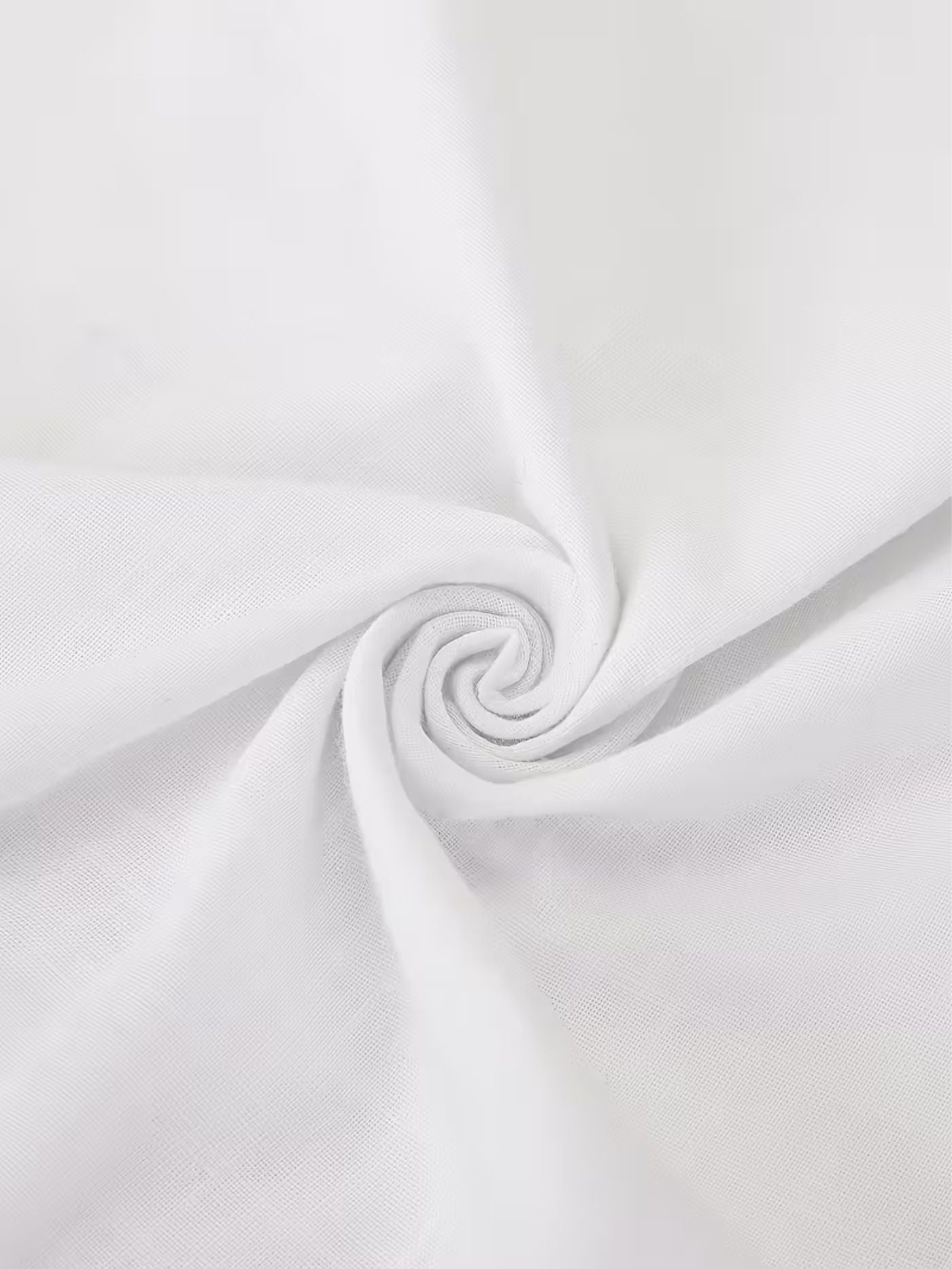 Breathable engineered fabric texture ivory shirt