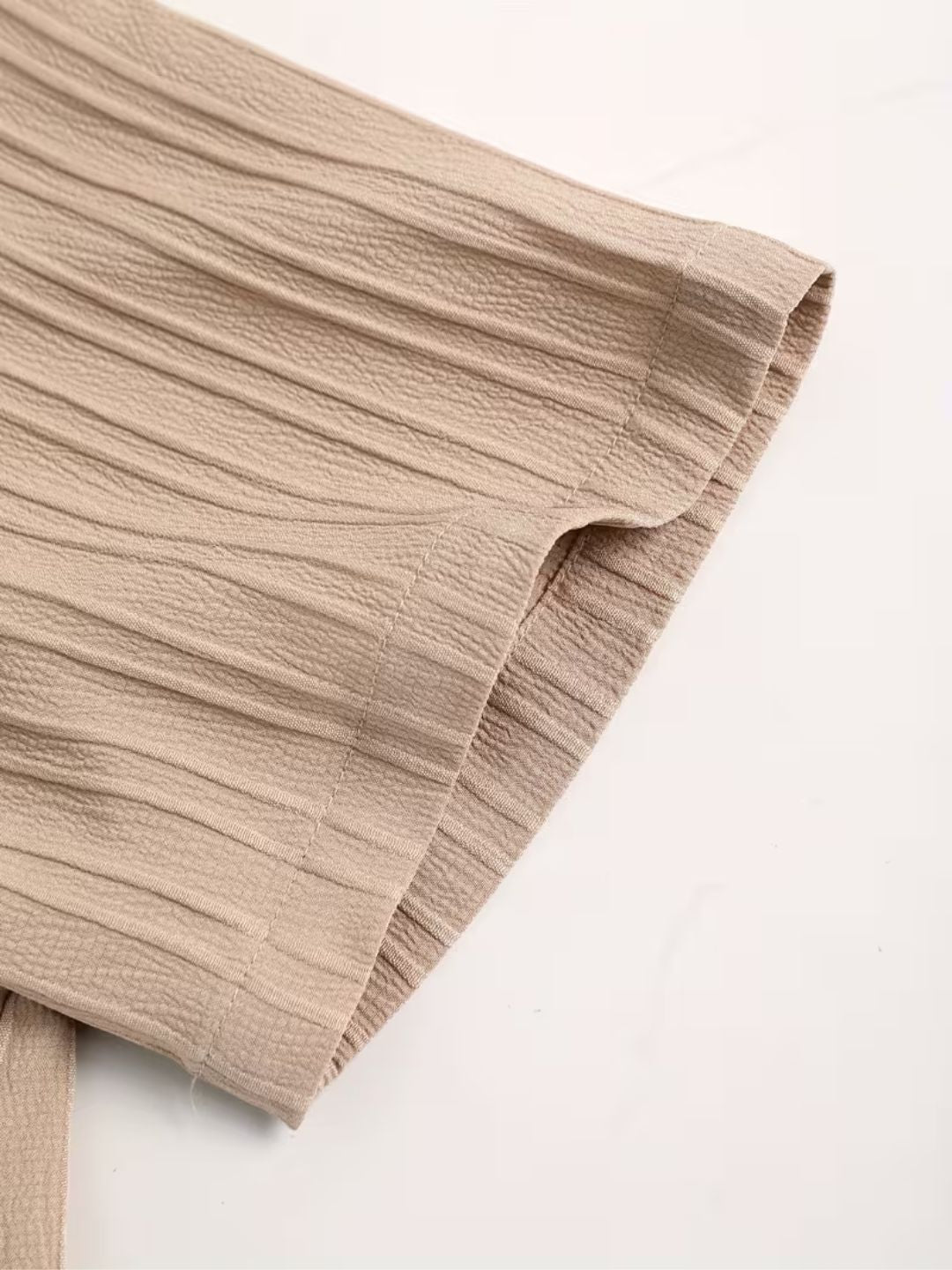 Coastal Beige Casual Co-Ord Set