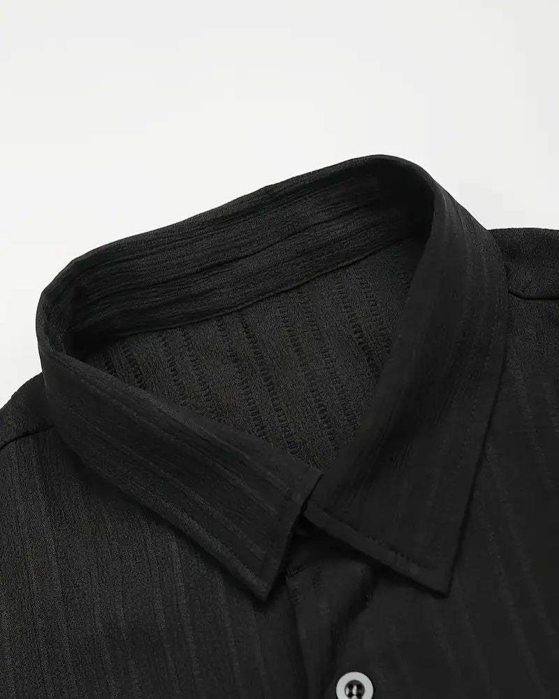 Midnight Black Shirt-Funky Babaji