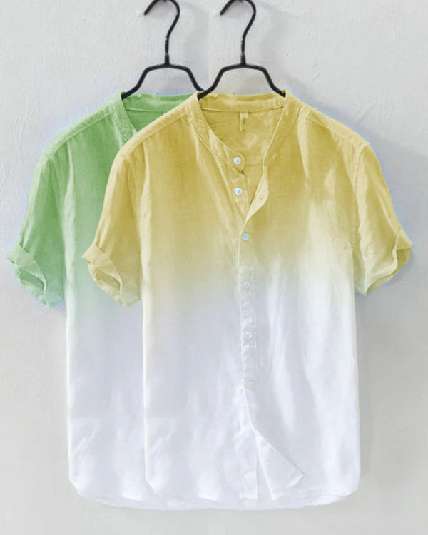 Mint & Marigold Ombre Cotton Shirt Combo