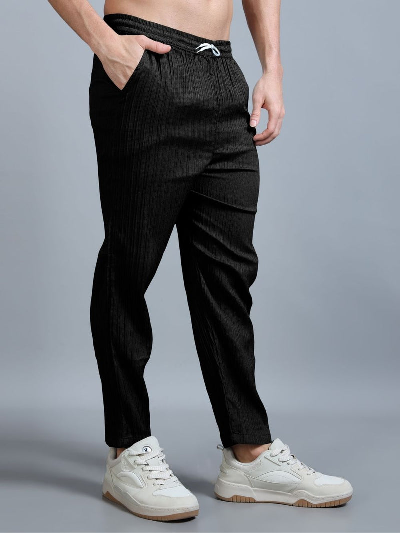 Onyx Black Textured Cord Set