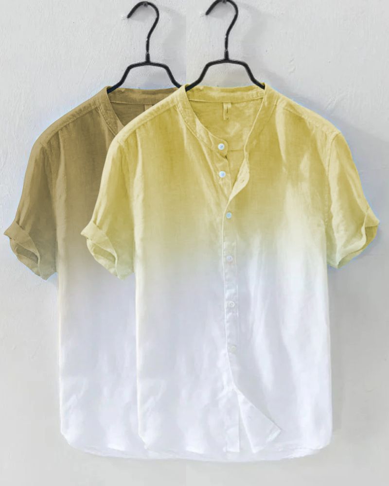 Desert Bloom Casual Ombre Shirt Combo