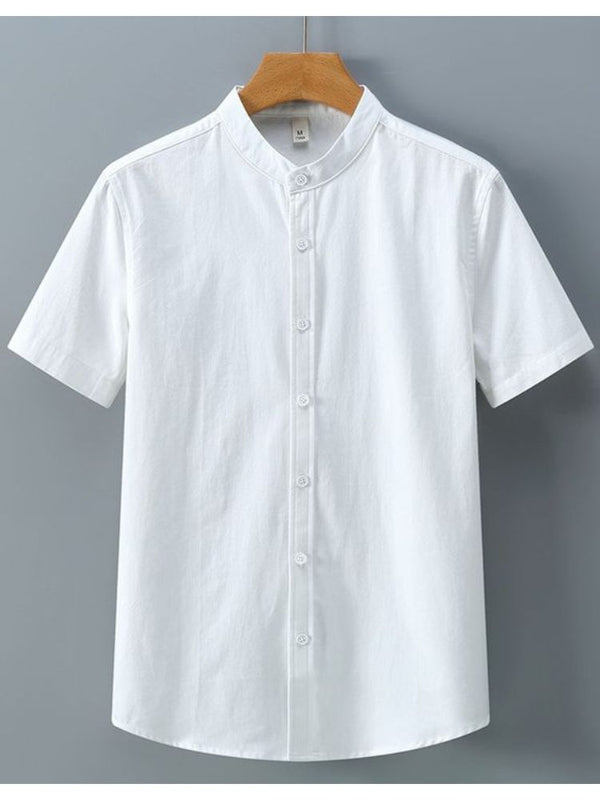 White Plain Shirt for Men