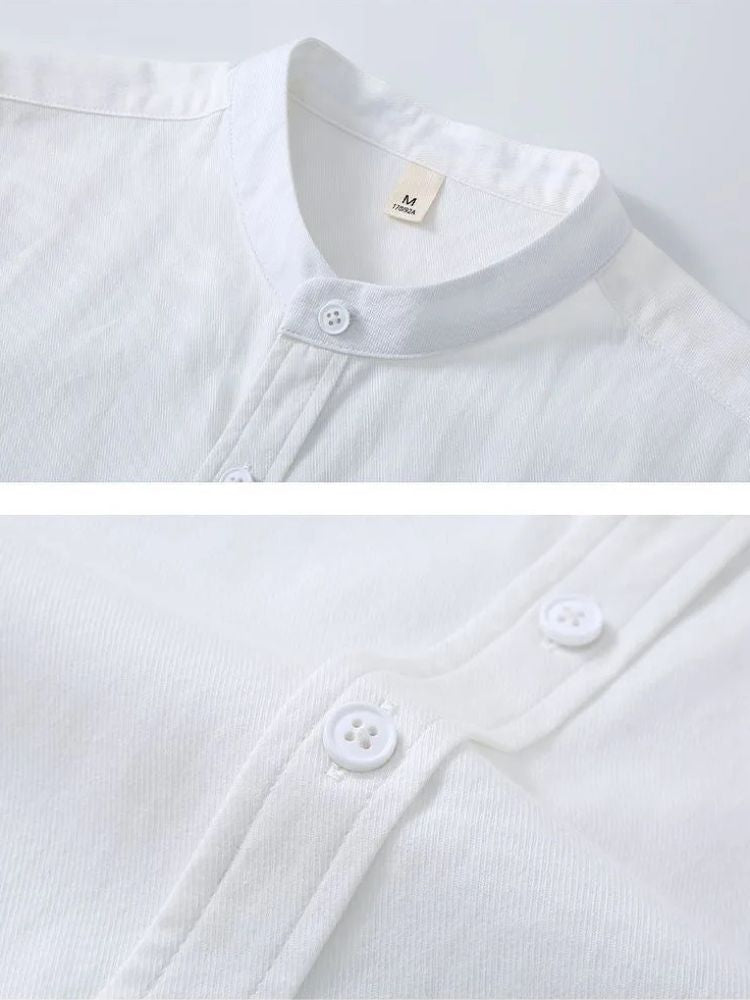 Casual white shirt for men