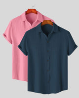 Sail & Rose breathable shirt combo – wrinkle-free cotton shirts